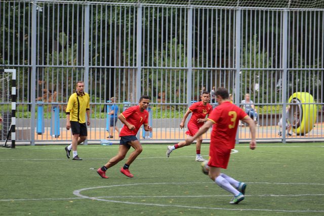 Соревнования по футболу прошли в Сосенском