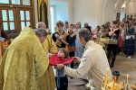 Воспитанники Казанского храма в Сосенках отметили праздник святых апостолов Петра и Павла в летнем лагере