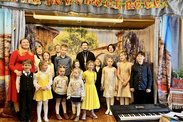 В воскресной школе «Древо доброе» состоялся пасхальный концерт 