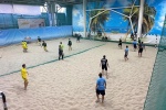 Представители Сосенского центра спорта стали третьими на окружном турнире по пляжному футболу