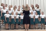 В школе №2070 прошел итоговый концерт вокально-хорового класса