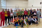 Спортсменки из Сосенского заняли первое место в отборочных по волейболу 