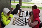 Юные жители Сосенского приняли участие в турнире по шахматам и шашкам 