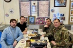 Военнослужащие 61-й бригады морской пехоты посетили Казанский храм в Сосенках