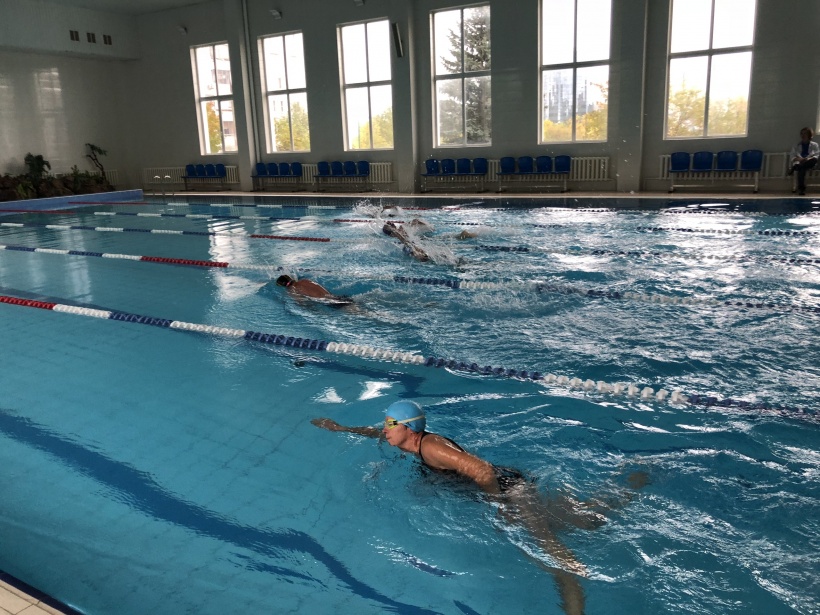 Сосенские пловцы выступили на окружных соревнованиях
