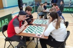 Спортсмены из Сосенского заняли второе место на окружном турнире по шашкам