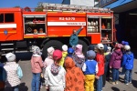 В пожарно-спасательной части №120 прошла экскурсия для детей 