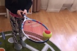 Юных теннисистов из Сосенского пригласили на онлайн-занятие