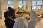 Мироточивая икона Божией Матери «Умягчение злых сердец» побывала в госпитале Бурденко