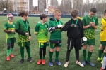 Юные сосенские футболисты завершили выступление в окружных соревнованиях «Кожаный мяч»
