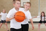 В школе № 2070 открыт набор младших школьников в секцию баскетбола