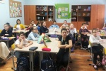 Школьники из Сосенского приняли участие во встрече с инспектором ГИБДД