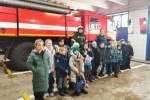 В пожарной части в Коммунарке прошла познавательная экскурсия для школьников