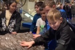 Четвероклассники школы №2094 увидели метеорит весом в полторы тонны