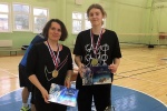Спортсмены из Сосенского стали призерами окружных соревнований по бадминтону