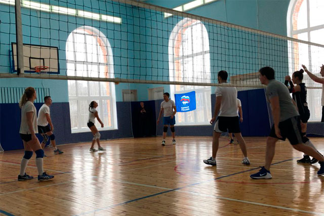 Турнир по волейболу в честь 8 марта прошёл в поселении Сосенское