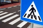 На Лазурной, Ясной и Бачуринской улицах установили знаки «Пешеходный переход»