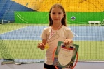 Воспитанница Сосенского центра спорта стала победителем теннисного турнира