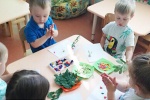 В детском саду «Лисенок» работает творческая мастерская