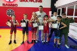 Юные спортсмены из Сосенского успешно выступили на турнире по единоборствам