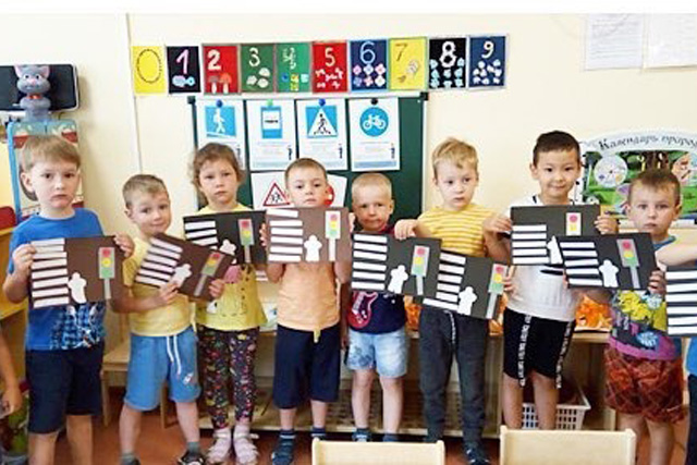 Дошкольники из Сосенского проходят курс охраны безопасности и жизнедеятельности