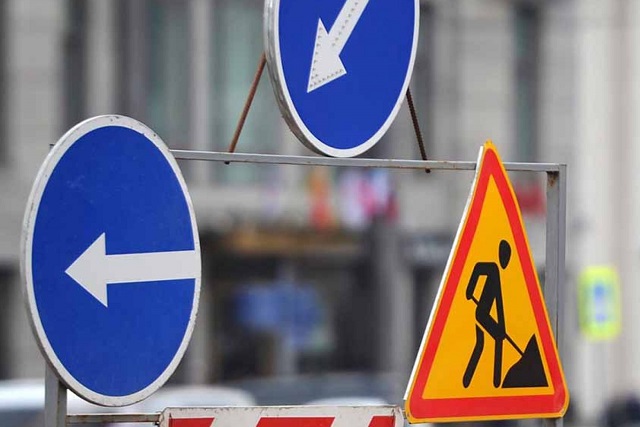 На 23-м километре Калужского шоссе вводятся ограничения движения автотранспорта