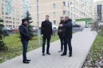 Депутат МГД осмотрел благоустроенный парк вблизи ЖК «Зеленая линия»