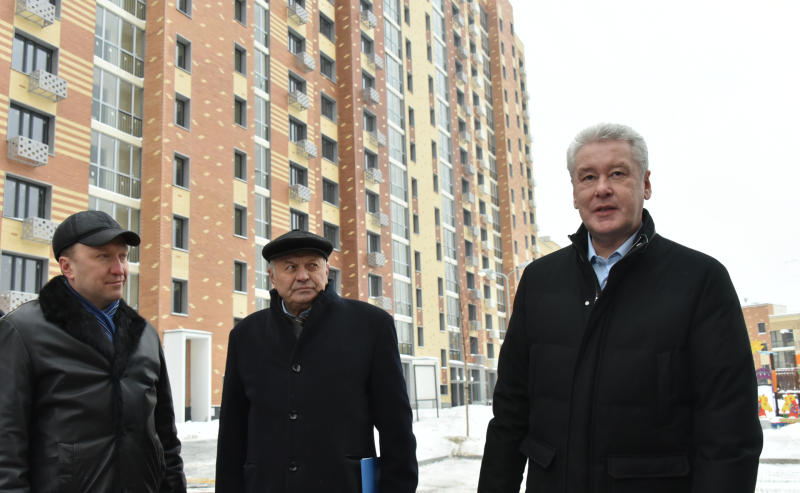 Собянин: В 2016 году Москва сохранит высокие темпы жилищного строительства
