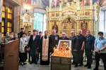 В храме Архангела Михаила в Летове прошел молебен в память о защитниках Родины