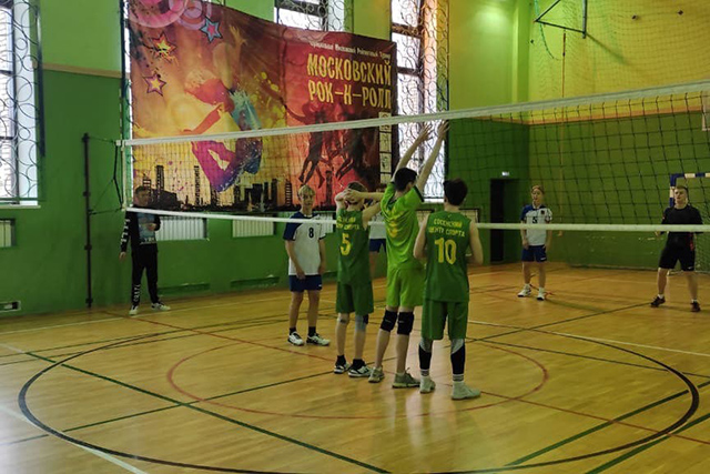 Юные волейболисты из Сосенского приняли участие в окружных соревнованиях