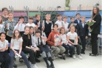 Ученики школы №2070 встретились с детской писательницей Наталией Немцовой