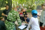 Школьники из Сосенского приняли участие в военно-спортивных сборах