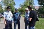 Спасатели и полицейские провели очередное патрулирование зеленых зон Коммунарки
