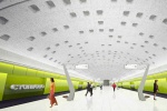 Дизайн станции «Коммунарка» подчеркнет ее близость к парковым зонам ТиНАО