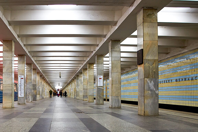 Работы на станции «Проспект Вернадского» завершены