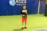 Школьник из Сосенского стал победителем турнира по теннису