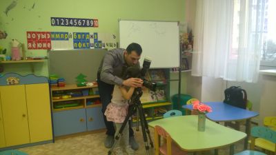 Сосенские дошколята узнали о профессии фотографа
