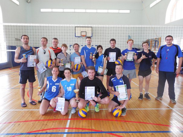 В Сосенском прошли дружеские соревнования по волейболу