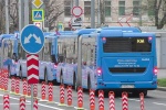 Бесплатные автобусы будут курсировать в период закрытия участка Калужско-Рижской линии метро 