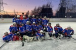 Хоккеисты Сосенского поселения победили в четырех матчах межокружной спартакиады