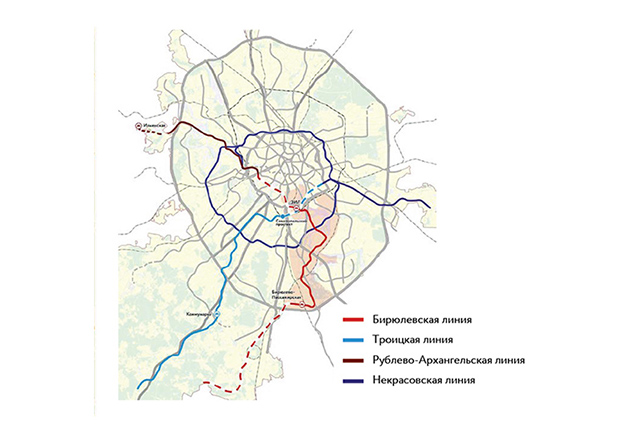 Троицкую и Бирюлевскую линии метро может соединить ТПУ на станции «ЗИЛ»