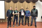 Сборная Сосенского по шашкам заняла второе место на окружном турнире
