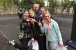 Серебряные медали на городских соревнованиях по баскетболы завоевали спортсмены из Сосенского 