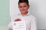 Школьник из Сосенского стал дипломантом городского конкурса «Первые шаги в мире иностранных языков»