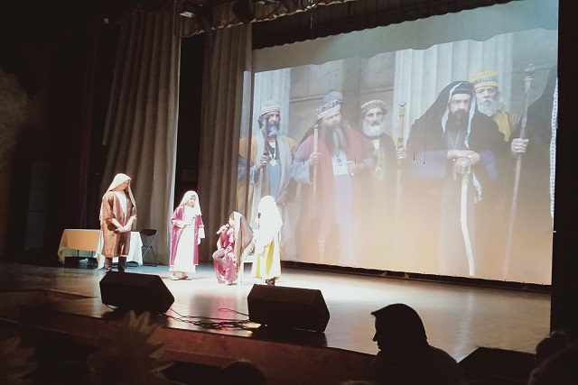 Воспитанники воскресной школы храма Преображения Господня выступили на пасхальном концерте
