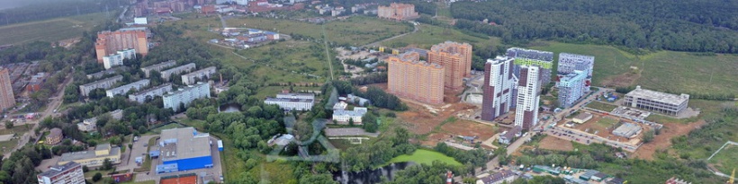 На территории поселка Газопровод поселения Сосенское в скором времени завершится строительство делового центра