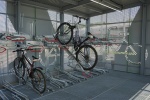 Велопарковка на 56 мест оборудована у станции метро «Филатов луг»