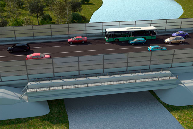 Через реку Сосенка построят новый мост