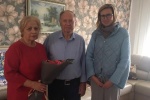 Супруги Поляковы из поселка Газопровод отметили 50-летие совместной жизни