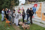 В ЖК «Бунинский» провели мастер-класс по граффити 